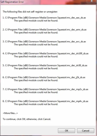 Self-register or unregister